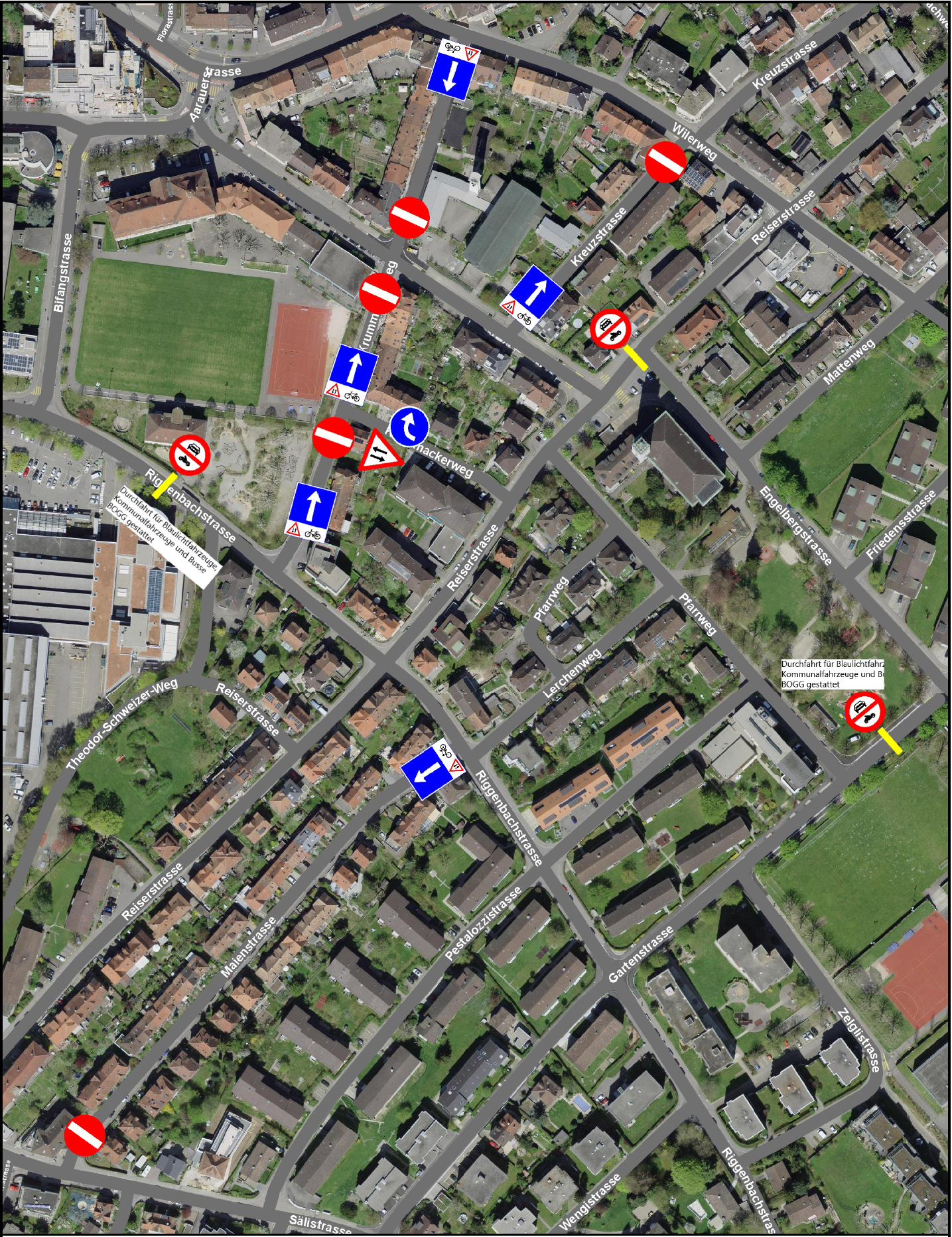 Versuchsbetrieb ab 21. April 2021