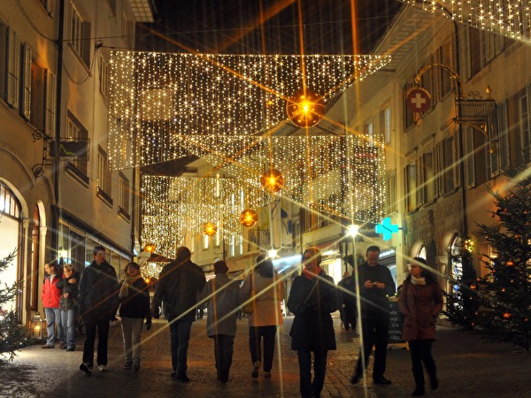 Weihnachtsbeleuchtung Olten