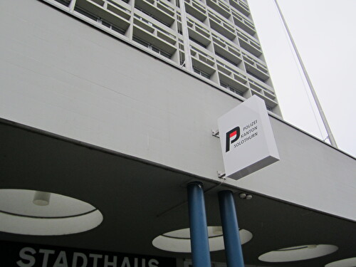 Polizei Kanton Solothurn im Stadthaus Olten