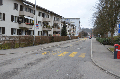 Überprüfung von Fussgängerstreifen