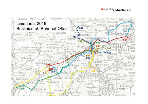 Liniennetz 2019