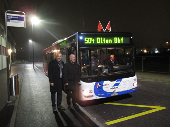 Buslinie 504 ist eröffnet