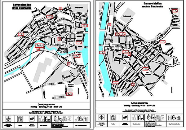 Die Sammelstelle Werkhof befindet sich an der Werkhofstrasse 9 in Olten. Die Annahmezeiten sind Dienstag - Donnerstag von 08.00 - 11.00 Uhr und von 14.00 - 15.30 Uhr. Die Annahme von Altöl erfolgt jeden Donnerstag von 14.00 - 19.00 Uhr.