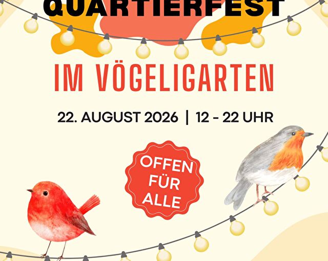 Quartierfest Vögeligarten