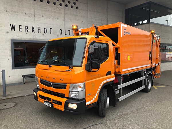 Neues Kehrichtfahrzeug
