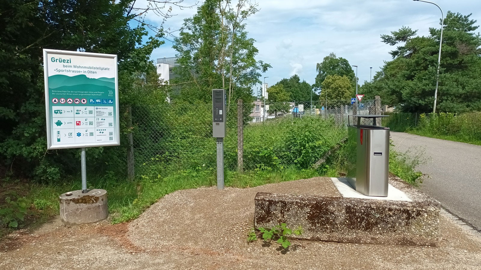 Wohnmobilstellplatz