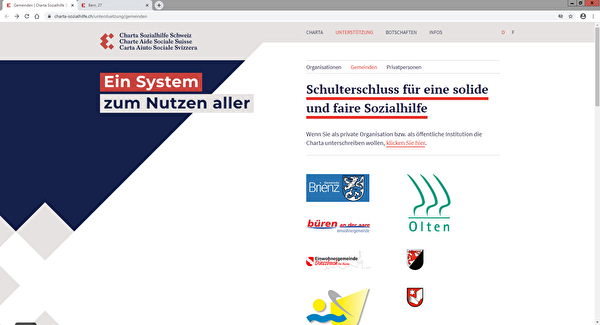 Charta Sozialhilfe Schweiz