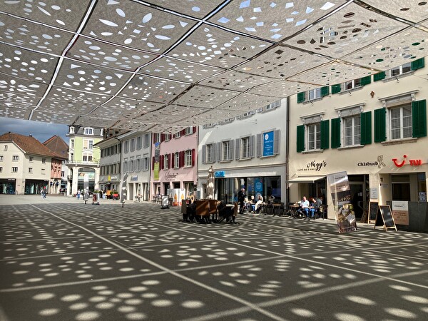 Beschattung Kirchgasse