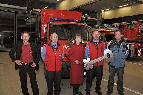 Feuerwehr erhielt neues Mehrzweckfahrzeug