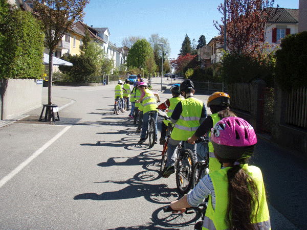 Schüler - Radfahrerprüfungen am 29. und 31. Mai 