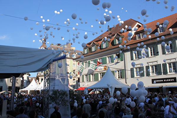 Eröffnung der neuen Kirchgasse