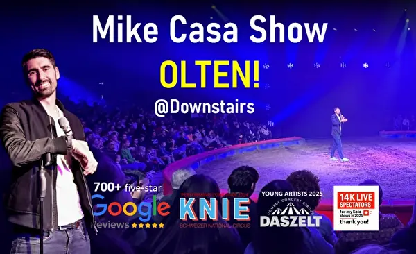 22 APR: Mike Casa Comedy Show OLTEN!