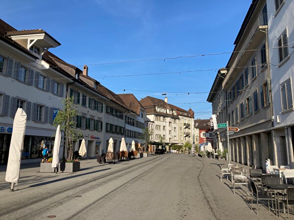 Die Drähte an der Kirchgasse warten auf eine neue Belebung!