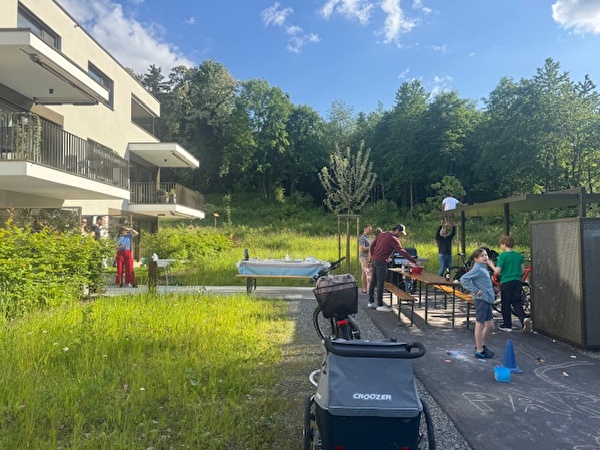 Grillfest an der Bornmattstrasse
