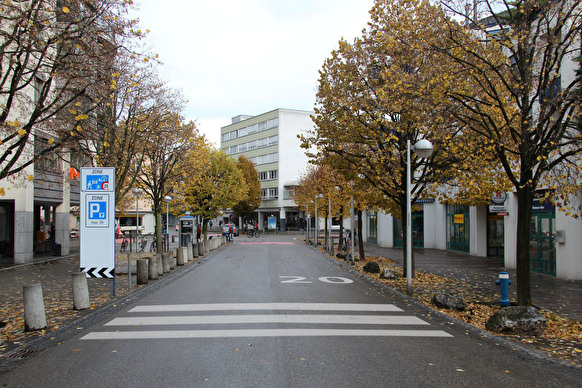 Hammerallee wird aus Begegnungszone rausgenommen