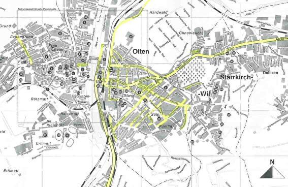 Karte Anteile ausländische Bevölkerung