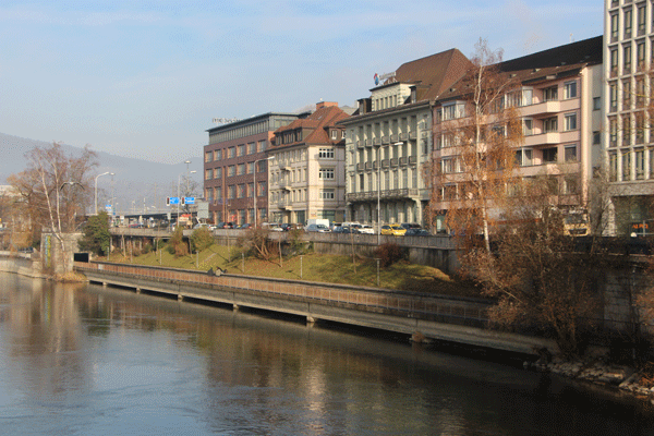 Blick auf den Ländiweg