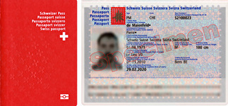 Abbildung Pass, Identitätskarte