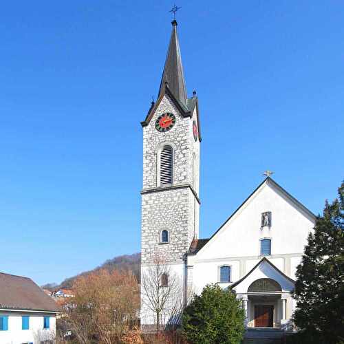 Vorderansicht röm-kath. Kirche Unterendingen