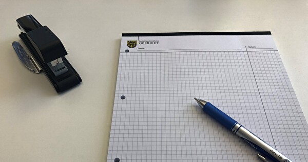Block und Stift