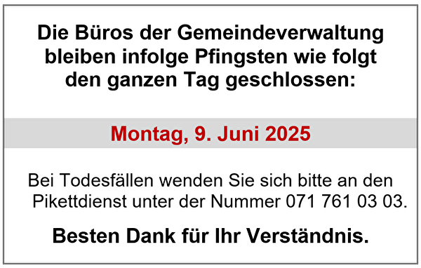 Öffnungszeiten