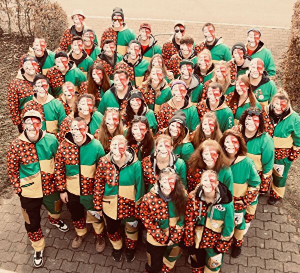 Gruppenfoto Guggenmusig Hornfääger