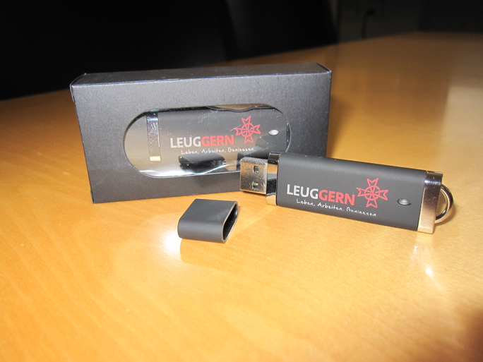 Der USB-Stick hat einen Speicherplatz von 4 GB.
Fr. 20.00