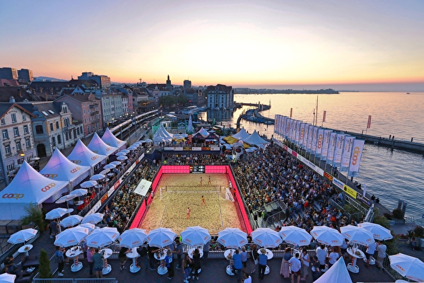 Symbolfoto für Veranstaltungen im öffentlichen Raum - Beachevent