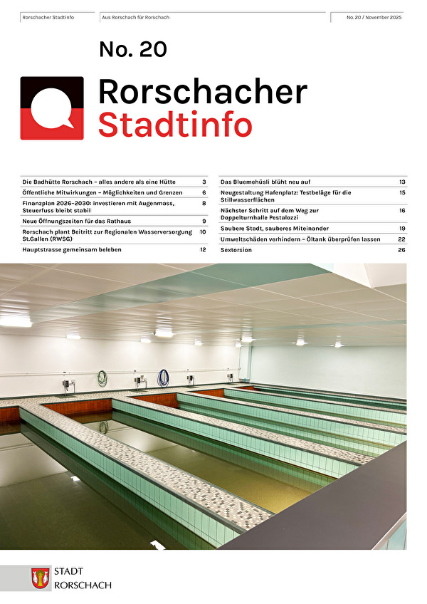 Titelbild Stadtinfo Nr. 20