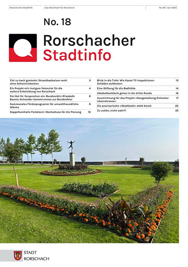 Titelbild Stadtinfo Nr. 18