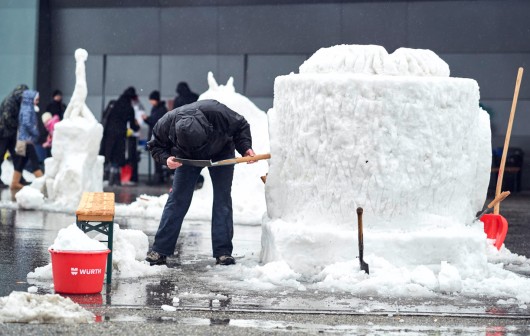 Foto Schneeskulpturenfestival