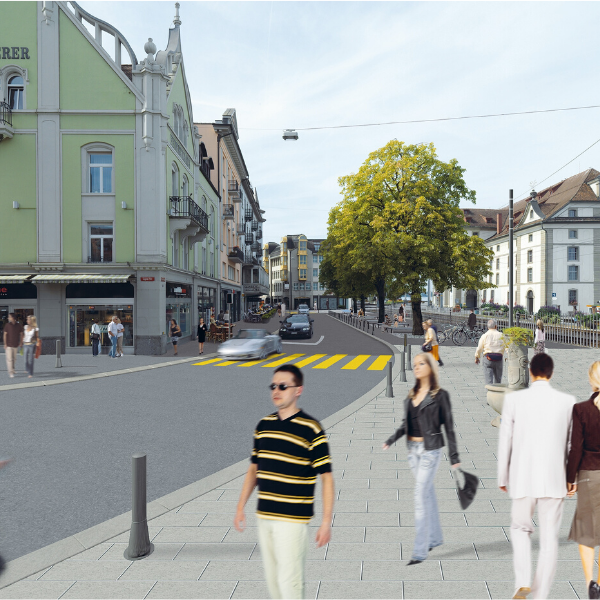 Foto Neugestaltung Hauptstrasse