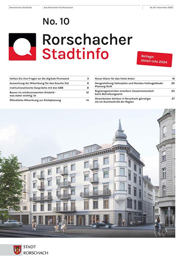 Titelbild Stadtinfo Nr. 10