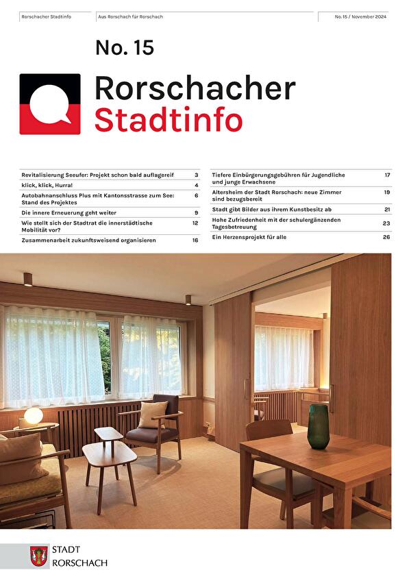 Titelbild Stadtinfo Nr. 15