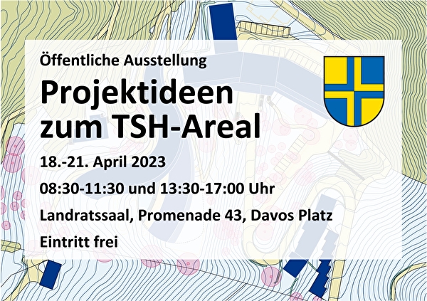 Bildschirmfolie, die vom 14. bis 21. April in den VBD-Bussen zu sehen ist, VBD-Bus, zur Ausstellung zum TSH-Areal