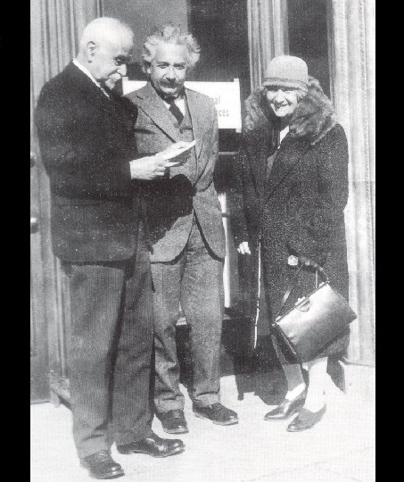 Albert Einstein eröffnete die Davoser Hochschulkurse, 1928
