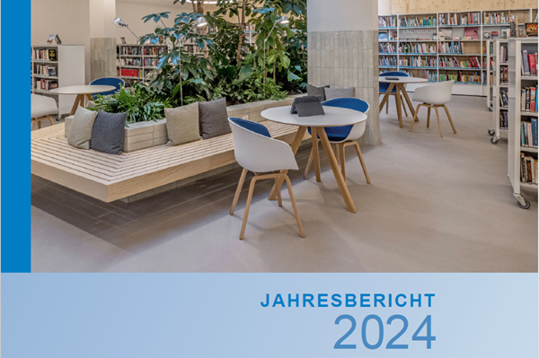 Titelseite des Jahresberichts der Gemeinde