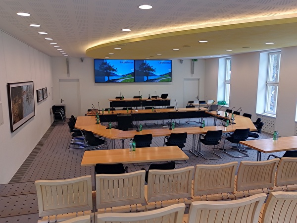 Landratssaal, Ort der Davoser Parlamentssitzungen