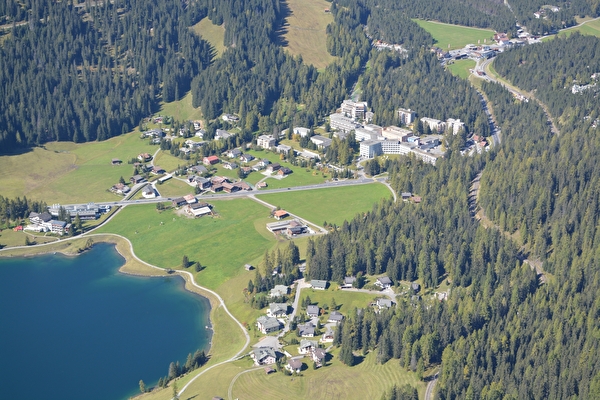 Medizincampus Davos zwischen Davosersee und Wolfgang-Passhöhe