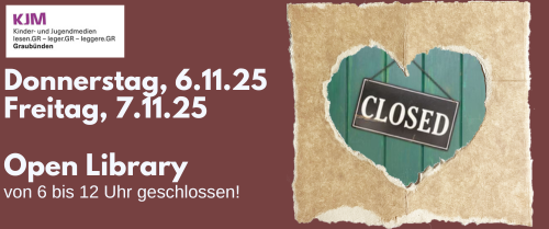 Open Library am 6./7. November teilweise geschlossen