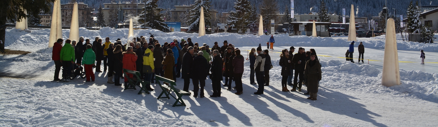 Neujahrsapéro im Seehofseeliareal, Davos Dorf