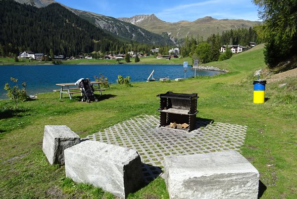 Feuerstelle Davosersee Höhwald