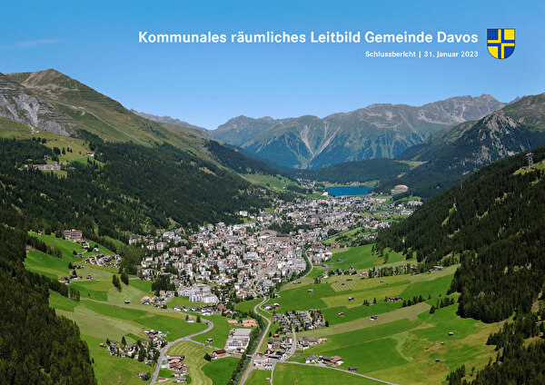 Kommunal-räumliches Leitbild Davos, Titelseite des Schlussberichts
