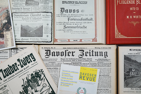 Auswahl an Zeitschriften der Dokumentationsbibliothek