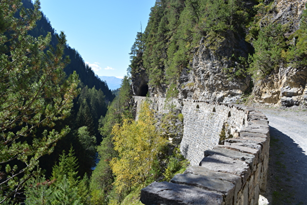 Die Zügenschlucht ist wieder durchgängig begehbar. Der Felssturz wurde geräumt.