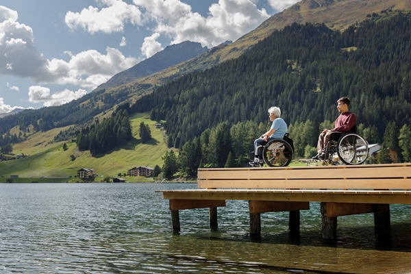 Menschen am Davosersee