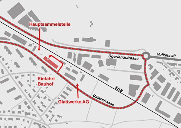 Anfahrtsplan Bauhof