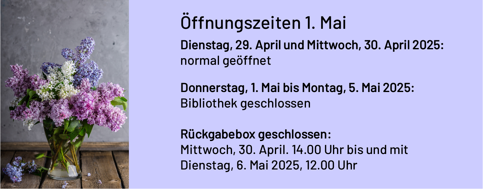 Öffnungszeiten 1. Mai 2025