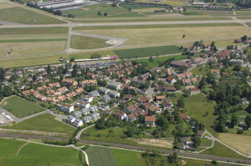 Luftaufnahme Ortsteil Gfenn
