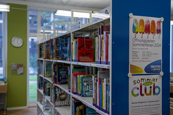 Sommeröffnungszeiten der Stadtbibliothek 2024
